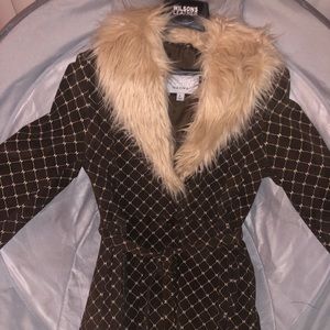 BNWT Wilson’s Leather Rare Suede Coat